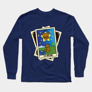 TAROT CARDS DECK | THE STAR. | FORTUNE CAT Long Sleeve T-Shirt